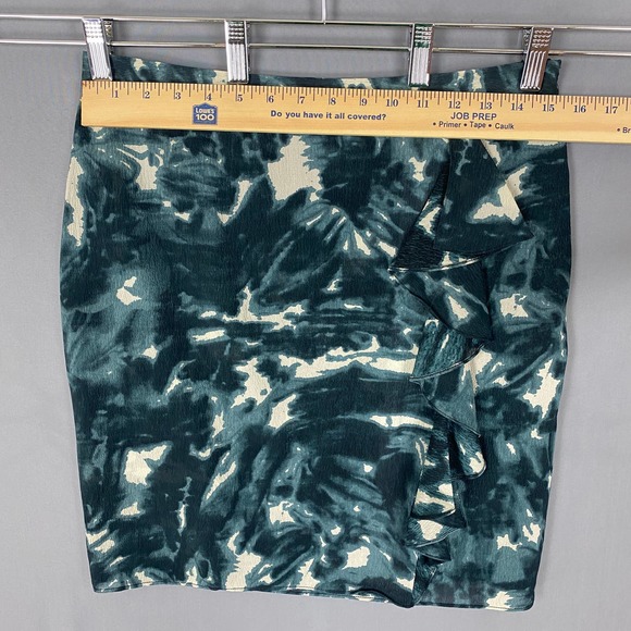 NEW Ann Taylor Faux Wrap Silk Skirt - Picture 9 of 10